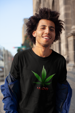 The 420 Red Leaf Shirt